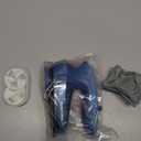 BEAUTURAL Fabric Shaver and Lint Remover, Sweater Defuzzer with 2-Speeds, 2 Replaceable Stainless Steel Blades, Battery Operated, Remove Clothes Fuzz, Lint Balls, Pills, Bobbles (Tufts Blue)