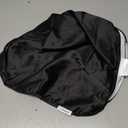 Satin Pillowcase for Zelimun Cervical Pillow, Ergonomic Case, Smooth & Soft Pillowcase, Black Pillow Cover with Zipper Black
