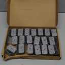 BUMACO Chair Leg Floor Protectors Rectangle Chair Leg Protectors for Hardwood Floors Silicone Pads Covers to Protect Floors(Clear-20 Pcs, Rectangle L Fit (L:1-1/2 ~ 2,W:3/4 ~ 1