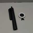 USKEYVISION Auto Face Tracking Tripod 360 Rotation,Phone Tripod for iPhone w/Fill Light,Selfie Stick for iPhone w/Remote Control,70 Phone Holder Video Recording for Content Creators TikTok(UTK-02) (Black)