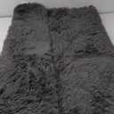OLANLY Area Rugs for Living Room Bedroom, Machine Washable 4x5.9 Feet Soft Fluffy Shaggy Bedside Rug, Indoor Floor Carpet for Kids Girls and Boys, Dorms, Nursery Rooms, Home Decor Aesthetic, Grey