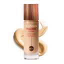 MCoBeauty Flawless Glow Luminous Skin Filter 2.5 Fair - 4-in-1 Liquid Foundation Primer Highlighter Makeup - Dewy Radiant Skin Tint with Squalane for Face - Buildable Glow Complexion Booster - 1 Fl Oz