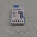 BEAUTURAL Fabric Shaver and Lint Remover, Sweater Defuzzer with 2-Speeds, 2 Replaceable Stainless Steel Blades, Battery Operated, Remove Clothes Fuzz, Lint Balls, Pills, Bobbles Gray