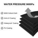 Boat Cover 24-26 ft, Waterproof 900D Heavy Duty Boat Cover