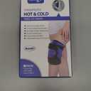 NEWGO Ice Pack for Knee Replacement Surgery, Reusable Gel Cold Pack Wrap Around Entire Knee Ice Pack Wrap for Injuries, Pain Relief, Meniscus Tear, ACL, Swelling (Blue)