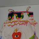 Pdxnyxx Flower Summer Maxi Dress 2024 Colorful Dress A Line Patterned Boho Dresses Graphic Tropical Maxi Dress (Style-1, M, Medium)