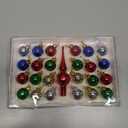 Kurt Adler Glass Multicolored Ball Set