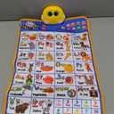 Electronic Alphabet Wall Chart, Talking ABC, 123s, Music Poster, Kids Learning Toys for Toddlers 1-3, Interactive Educational Toddler Toy, Birthday Gifts for Age 1 2 3 4 5 Year Old Boys Girls - Blue