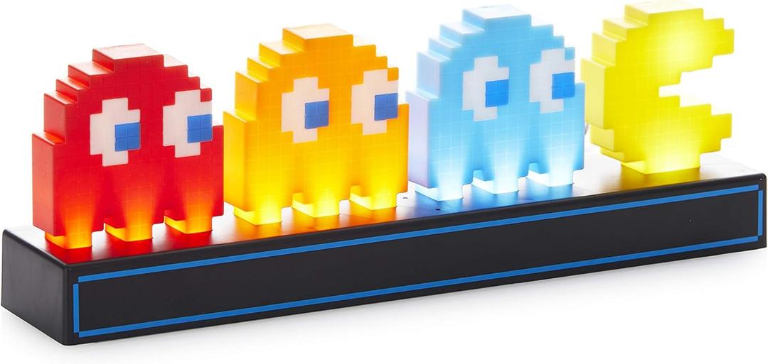 Pac Man and Ghosts Light, Pac Man Collectable Figure Lamp Pac Man and Ghosts Light, Pac Man Collectable Figure Lamp