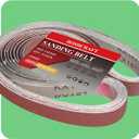 1 x 42 Inch Belt Sander Sanding Belt, 12 Pack Belt Sander Paper 80/120/150 Grits Assortment Aluminum Oxide Sanding Belts for Belt Sander Knife Sharpening Wood Metal Polishing