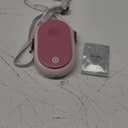 Portable Neck Fan, Mini Small Personal Handheld Fan USB Rechargeable 3 Speed for Girls Boys Woman Eyelash Travel Home Office Camping Outdoor (Pink)