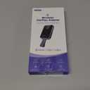 Wireless CarPlay Adapter for iPhone - 5G WiFi Auto Connect, Plug & Play in Seconds, Connection for Convert Wired to Wireless Car Play Adapter Apple CarPlay (2015+ Cars, iOS)