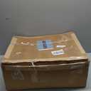 Queen Air Mattress with Built in Pump Luxurious Comfort Raised Inflatable Mattress Queen Airbed Blow Up Mattress for Home and Guests Air Bed 2 Mins Fast Inflate/Deflate 660 lbs Max (13" Blue & White)