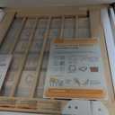 Adjustable 10-Panel Wooden Baby Playpen, 82x55x24 in