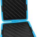 Golden Toastie Maker Microwavable for Sandwiches Grilled Cheese (Blue)