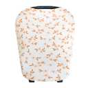 Copper Pearl Multi-Use Cover: Car Seat Covers, Nursing Cover, and Stroller Cover for Sun - Stretchy Fabric, All-Season Use, Stylish Designs, Easy Access for Moms - Rue