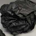 XYZCTEM All Season Black Waterproof Sun Motorcycle Cover,Fits up to 108" Motors (XX Large & Lockholes)