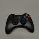 W&O Wireless Controller Compatible with Xbox 360 2.4GHZ Gamepad Joystick Wireless Controller Compatible with Xbox 360 and PC Windows 7,8,10,11 with Receiver (Black)