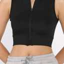 Women's Black Top, M