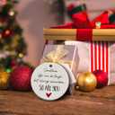 3 x Gifts for Friends Women, Friends Christmas Ornaments, Bestie Gifts for Women, Best Friend Ornament Ceramic Ornament