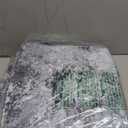 Modern Abstract 3x5 Washable Rug, Non Slip Area Rug, Soft Low Pile Ultra Thin Entryway Rugs, Stain Resistant Distressed Doormat for Indoor Entry, Living Room, Bedroom, Bedroom, Blue White