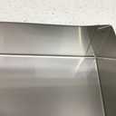 Toilet Seat Cover Dispenser - 304 Grade Stainless Steel Toilet Seat Cover Holder - 250 Single or 1/2 Fold Capacity, Commercial Toilet Seat Covers, Toilet Paper Dispenser Wall Mount Commercial