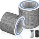 HP152 HP102 Replacement Filter for Shark Air Purifier HP152 & HP102 & HP102PET & HC452 & HP132 & HC450,3-in-1 H13 True HEPA Activated Carbon Pre-Filter, Compare Part #HE1FKPET, HE1FKBAS