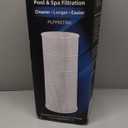 POOLPURE PLFPXST150 Pool Filter Replaces Hayward X-Stream CC1500, CCX1500-RE, Pleatco PXST150, Ultral-B3, Unicel C-8316, Filbur FC-1286, 817-0150P, Waterway Pro Clean 150, L x OD: 23 1/4" x 8 15/16"