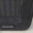 Honeywell UberHeat 5 Portable Ceramic 1500W Space Heater. Indoor space heater for Small Rooms, Bedrooms, and Homes. Fast Heating with Tip-over Protection - Black, HEC210B