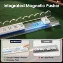 Luxury American Mahjong Racks with Magnetic Pushers, 4pc Premium Set, Premium Gift Box