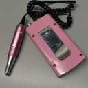 Entry-Level Clip-On Rechargeable Nail Drill with Anti-Slip Silicone Handle, SC300I 30000RPM E-File for Manicure Shaping & Gel Removal, Perfect for Training, Nail Art Practice & Home Use