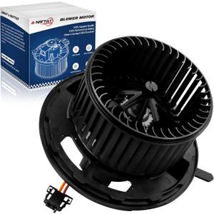 AC Blower Motor with Fan Cage Replacement Fits for 2006 BMW 325i 325xi 330i 330xi, 2007-2013 BMW 328i 335i, 2007-2008 BMW 328xi 335xi, HVAC Heater Blower Motor, Replace# 700218, 64119227670