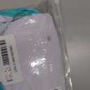 Tainehs Women's Push Up V Neck Bikini Sets Criss Cross Back Two Piece Bathing Suit (X-Large, Lake Green)