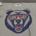 Vintage Bear Sunglasses – Funny Game Day Fans Unisex Crewneck Sweatshirt, Size M