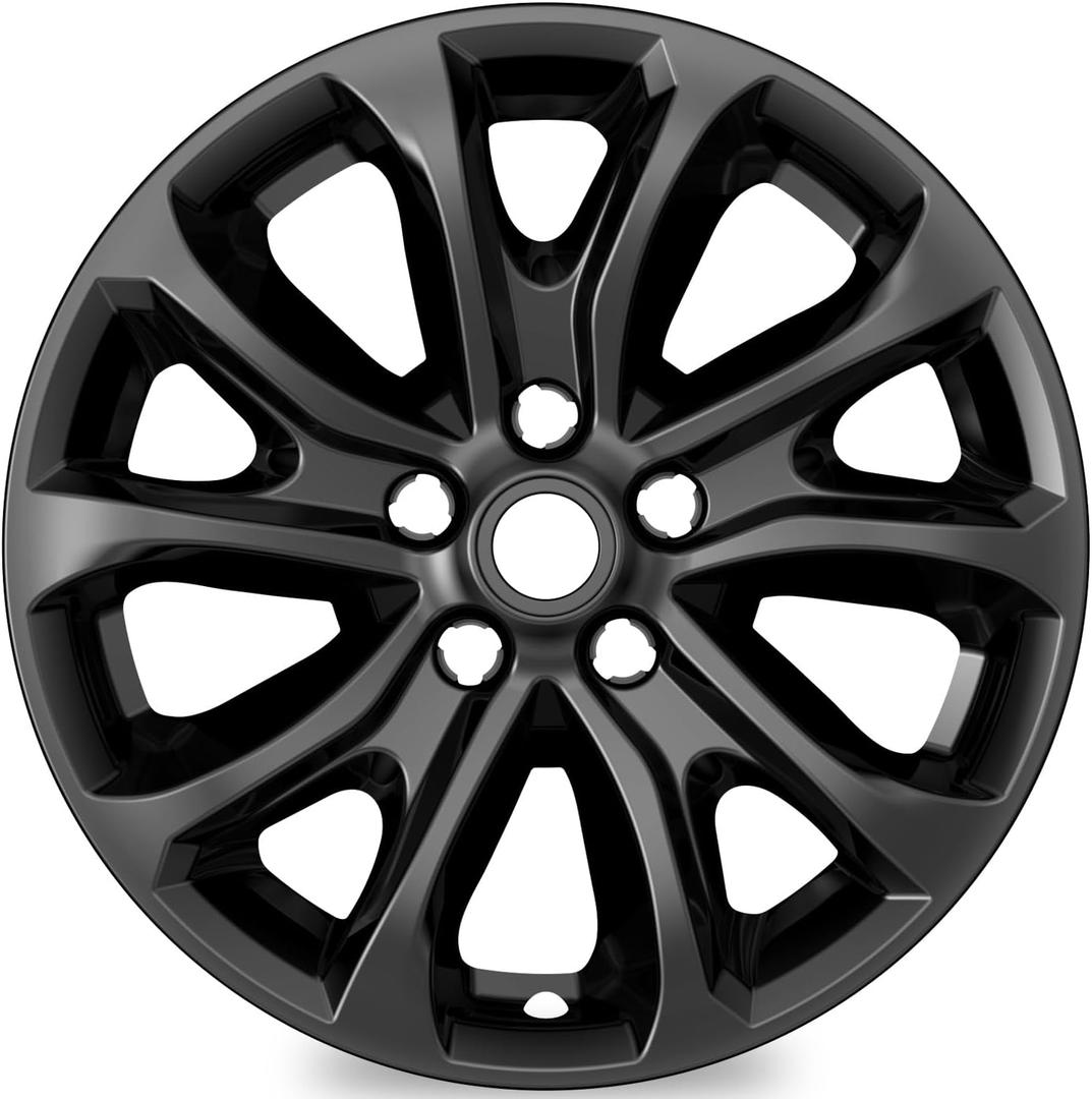 4-Pack Wheel Skins Compatible with Chevrolet Equinox 2018 2019 2020 2021, 17" 17 inch Alloy Wheel, 18-21 Chevy Equinox Wheel Rim Covers, Hubcaps Replacement