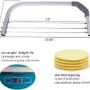 Professional Cake Cutter Slicer Leveler, Commercial 4 Layers Adjustable Stainless Steel Cakes Slice, Large Bread Cutter Toast Cutting Saw, Straight Spatula Baking Level Stratification Birthday Tools