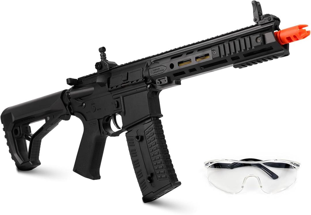 Gel Toy 130 Ft,Electric Full Auto Outdoor Games,Ages 14+ Years Large Black