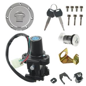 labwork Ignition Switch Fuel Cap Seat Lock Key Set Replacement for Honda CBR250 CBR600F4I CBR600RR CBR900RR CBR929RR CBR954RR CBR1100