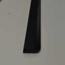 Ravinte Hardware 6 Pack Black Cabinet Handles, 11.8 Inch (300mm) Finger Edge Pulls, 8.8 Inch Hole Center, Finger Pulls for Cabinets