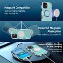 Magnetic Waterproof Frosted Case for iPhone 16 Plus 6.7 inch, with Wrist Strap, Built-in Screen Camera Protector, Military Grade Shockproof, Full Body Rugged Phone Cover, Black-Side