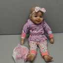 SCOM Baby Doll Girl, 18 inch Realistic Soft Body Baby Doll Real Life Cute Baby with Accessories for 3+ Year Old Gifts