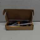 2 Pack 40 oz Tumbler Detachable Flip Straw Lid Replacement Fit for Stanley Quencher ProTour,Leak Proof Lid Compatible with Stanley Cup,No Spill Flip Top Tumbler Cover for Stanley Cup Accessories (black)