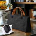 GONGZITEM Washable Kraft Paper Roll 16.9" x 58.5"  Sewable Kraft Paper Fabric for DIY Bag Making, Tote & Lunch Bags  Leather-Like Craft Material (GZ04)