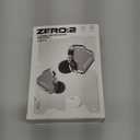 Linsoul 7Hz x Crinacle Zero:2 in Ear Monitor, Updated 10mm Dynamic Driver IEM, Wired Earbuds Earphones, Gaming Earbuds, with OFC IEM Cable for Musician (Without MIC, Silver)