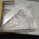 2 Tier Pull Out Cabinet Organizer, 17" W x 21" D Heavy-Duty Metal Sliding Drawer Shelf for Kitchen Cabinets, Chrome, Doesn't Include Door Fittings