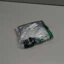 Clip and Go Strap for Phone with Wallet Crossbody Phone Lanyard Adjustable and Detachable RFID Wristlet Wallet with ID Window and Zipper, Black (L)