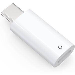 TechMatte USB C Pencil Adapter Designed for Apple Pencil 1st Generation, Only Compatible with iPad 10th Generation,Male USB-C to Female Lightning Pencil Charging Adapter