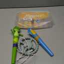 TalkTools Jiggler - Oral Facial Massager - Sensory Awareness Tool for Jaw and Lips | Improve Speech and Feeding Skills | Calming Motor for Kids - Dragon/Frog - Set of 2