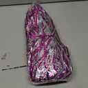 Anderson's Metallic Hot Pink & Silver Foil Textured School Spirit Shakers, Cheerleader Pom Poms, Football, Basketball, Homecoming, Squad, Team, Party, Dance, Club, Performance, Celebration, Pack 10