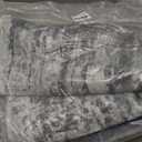 Merelax 4x6 Washable Area Rug for Living Room, Grey Boho Abstract Bedroom Area Rugs, Non Slip Entryway Rug, Low Pile Carpet for Kitchen Dining Room Study Office Kids Room, Gray